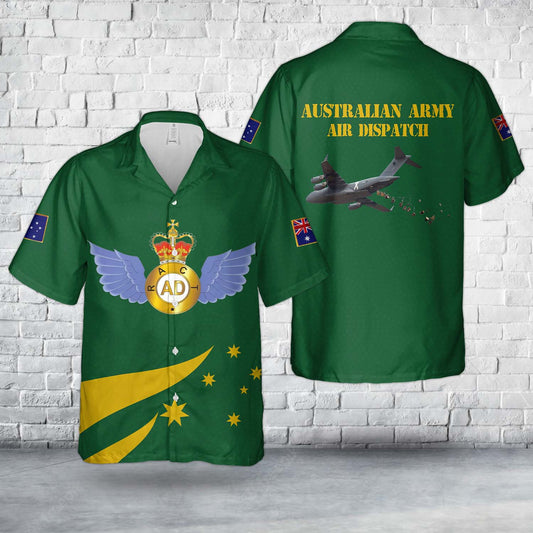 Australian Army Air Dispatch C17A Mass CDS Hawaiian Shirt