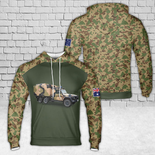 Australian Army G Wagon ambulance 3D Hoodie