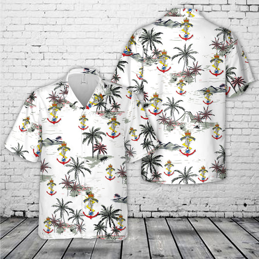 Australian Army Royal Australian Electrical and Mechanical Engineers (RAEME) Hawaiian Shirt