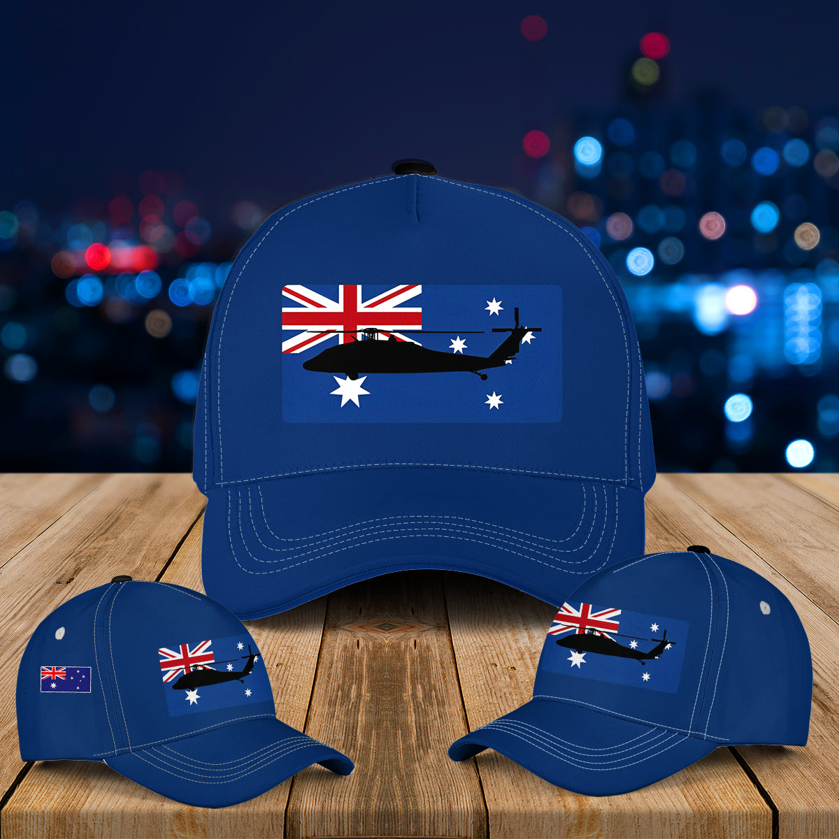 Australian Army UH-60 Black Hawk Patch Baseball Cap