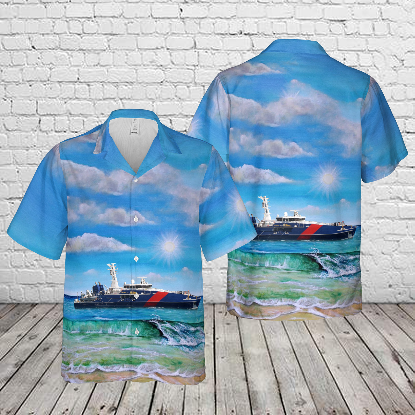 Australian Border Force ABFC Cape Leveque Hawaiian Shirt