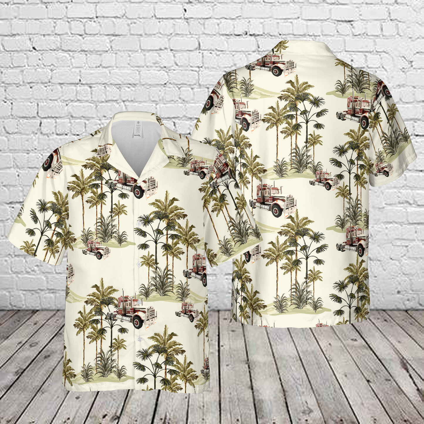 Australian Freestones Kenworth W900 Hawaiian Shirt