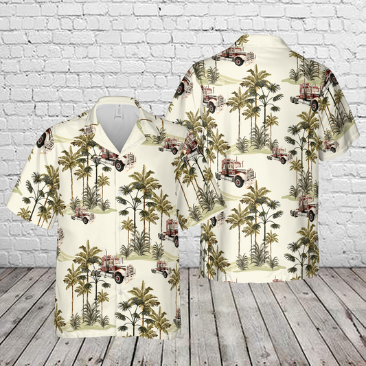 Australian Freestones Kenworth W900 Hawaiian Shirt