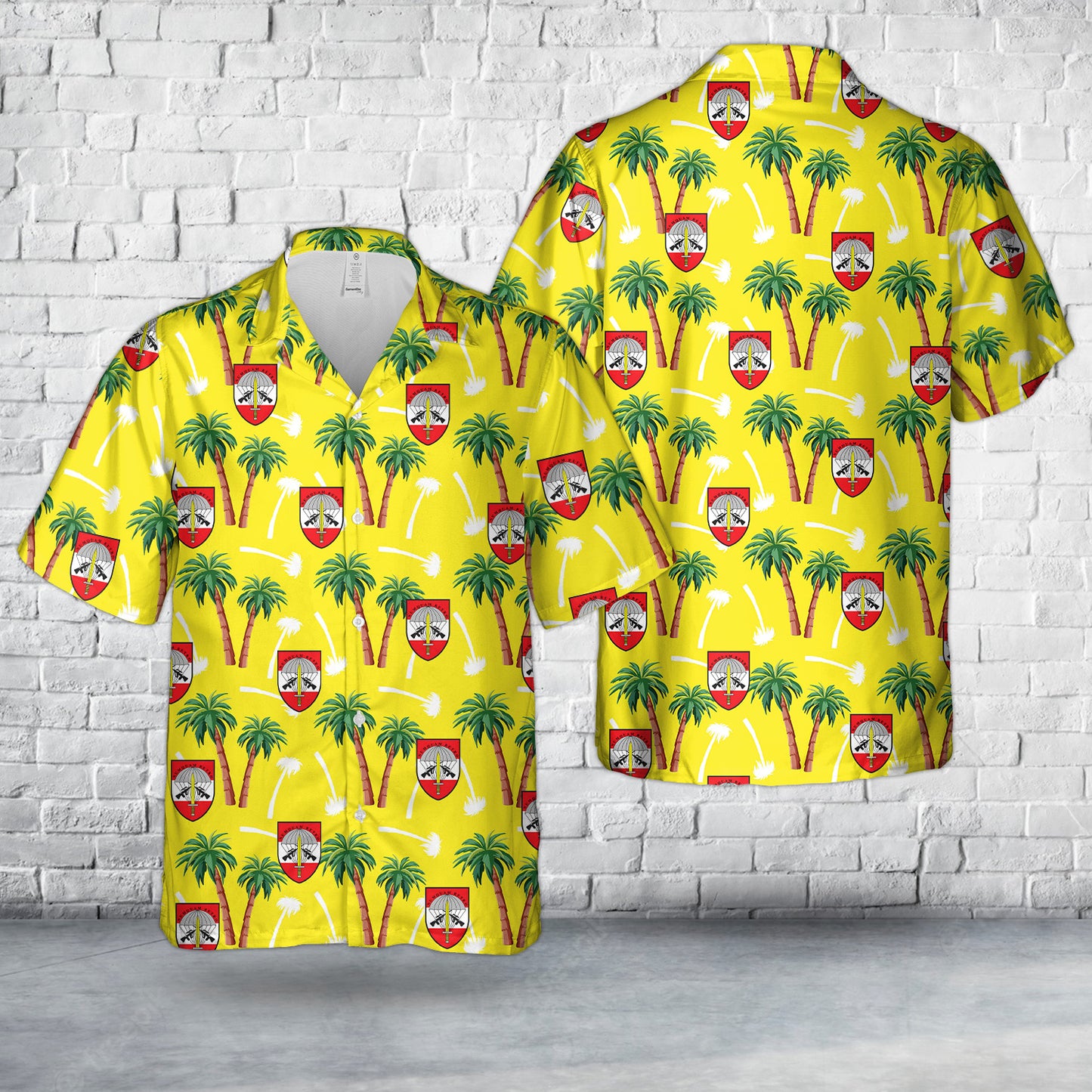 Austrian Armed Forces Jagdkommando Hawaiian Shirt