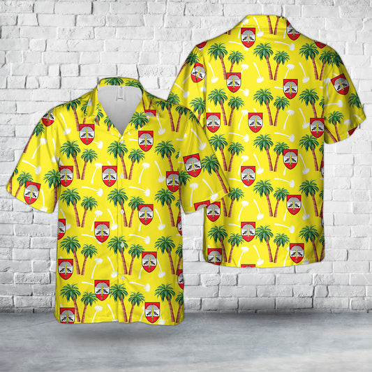Austrian Armed Forces Jagdkommando Hawaiian Shirt