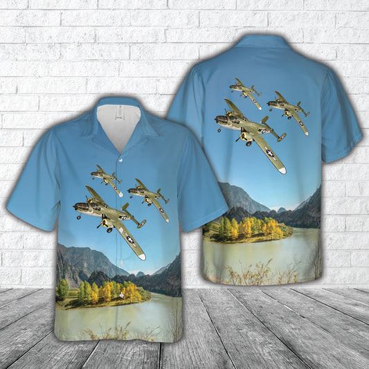 B-25J Mitchell 68 Wingspan Radio Controlled Scale Bomber Aircraft Hawaiian Shirt