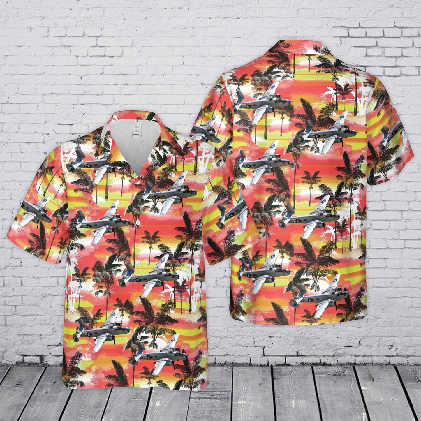 B-25 Mitchell World War II Hawaiian Shirt