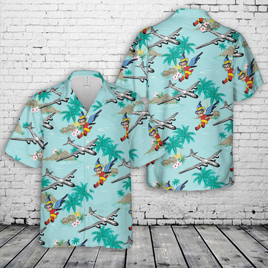 B-29 bomber Hawaiian Shirt