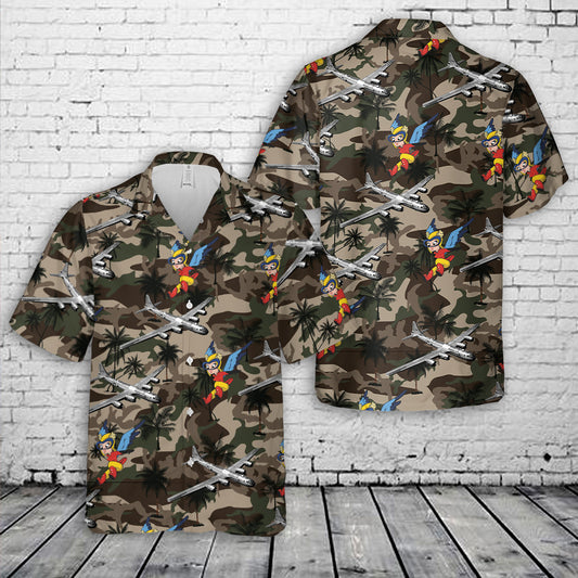 B-29 bomber Hawaiian Shirt