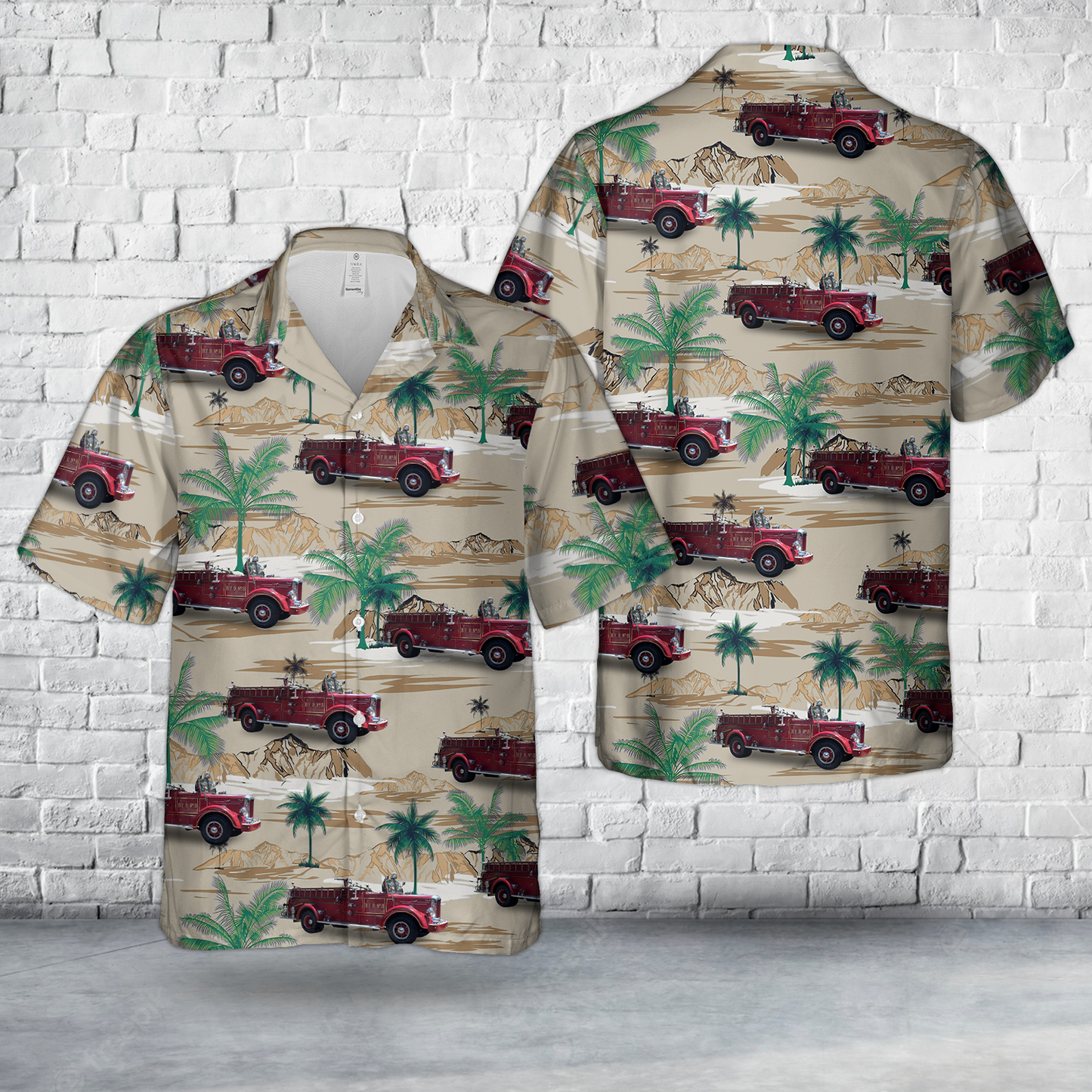 B.F.D No.8 Hawaiian Shirt