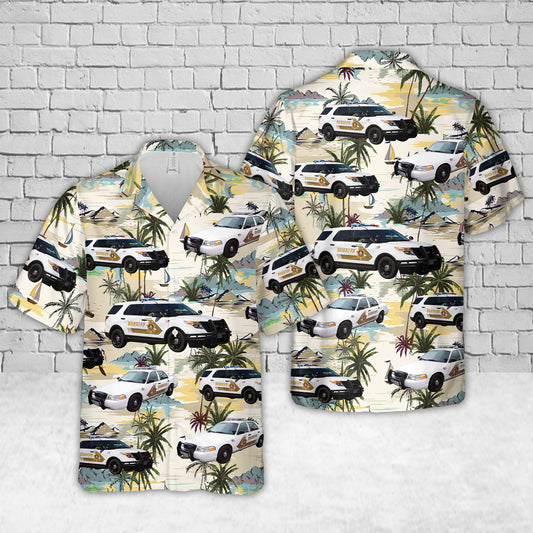 California San Bernardino County Sheriff Hawaiian Shirt