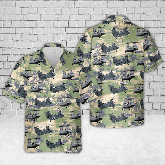 Boeing Vertol CH-46 Sea Knight Hawaiian Shirt