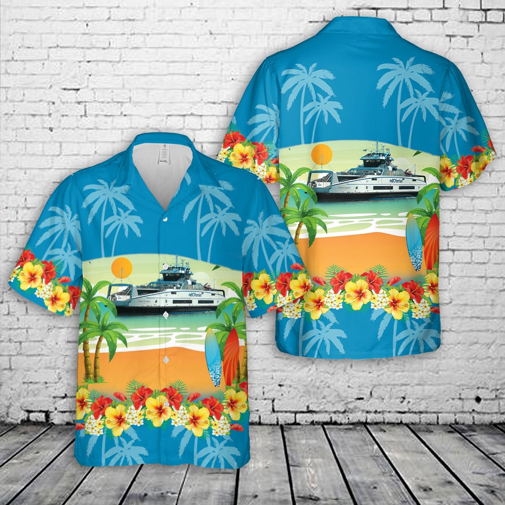 BC Ferries Island Nagalis Hawaiian Shirt