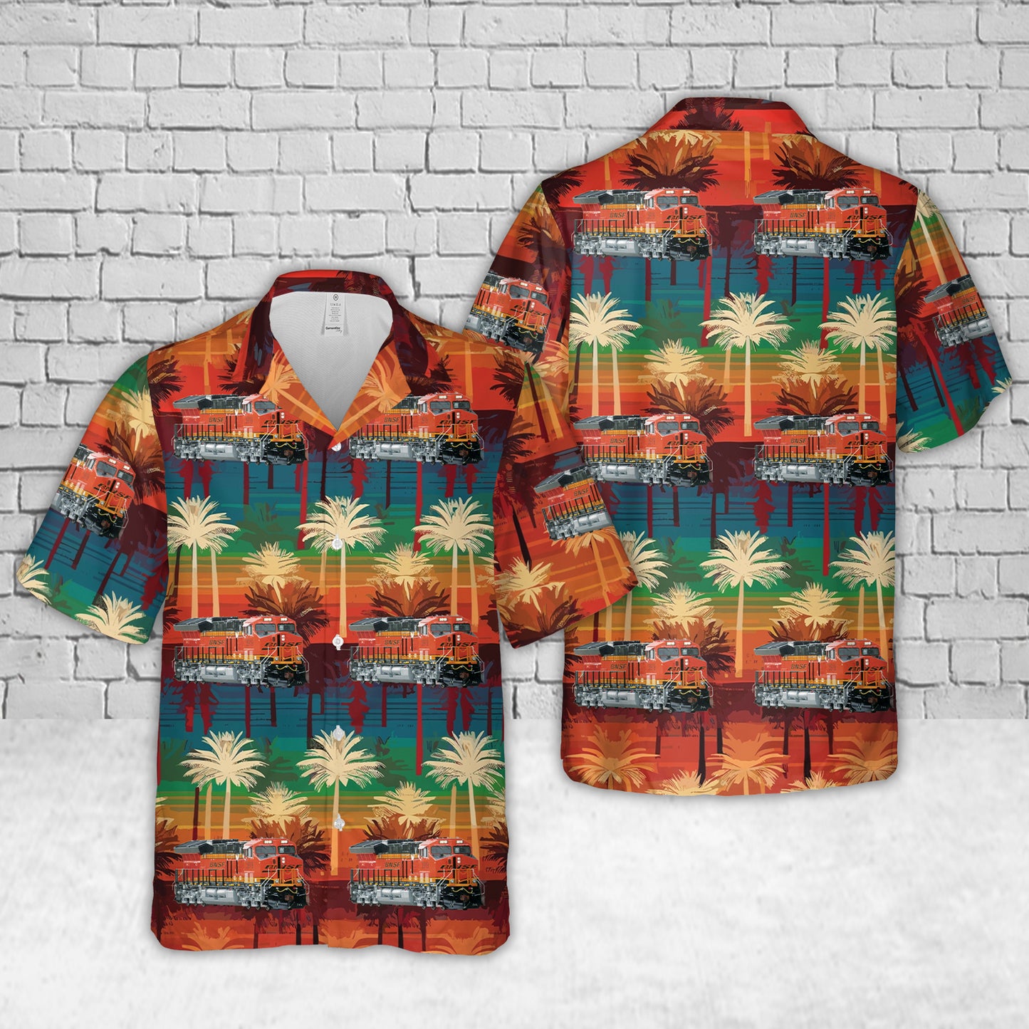 BNSF new Tier4 Gevo #3919 Hawaiian Shirt