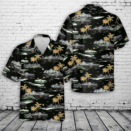 BRDM-2 Armored Vehicle Hawaiian Shirt