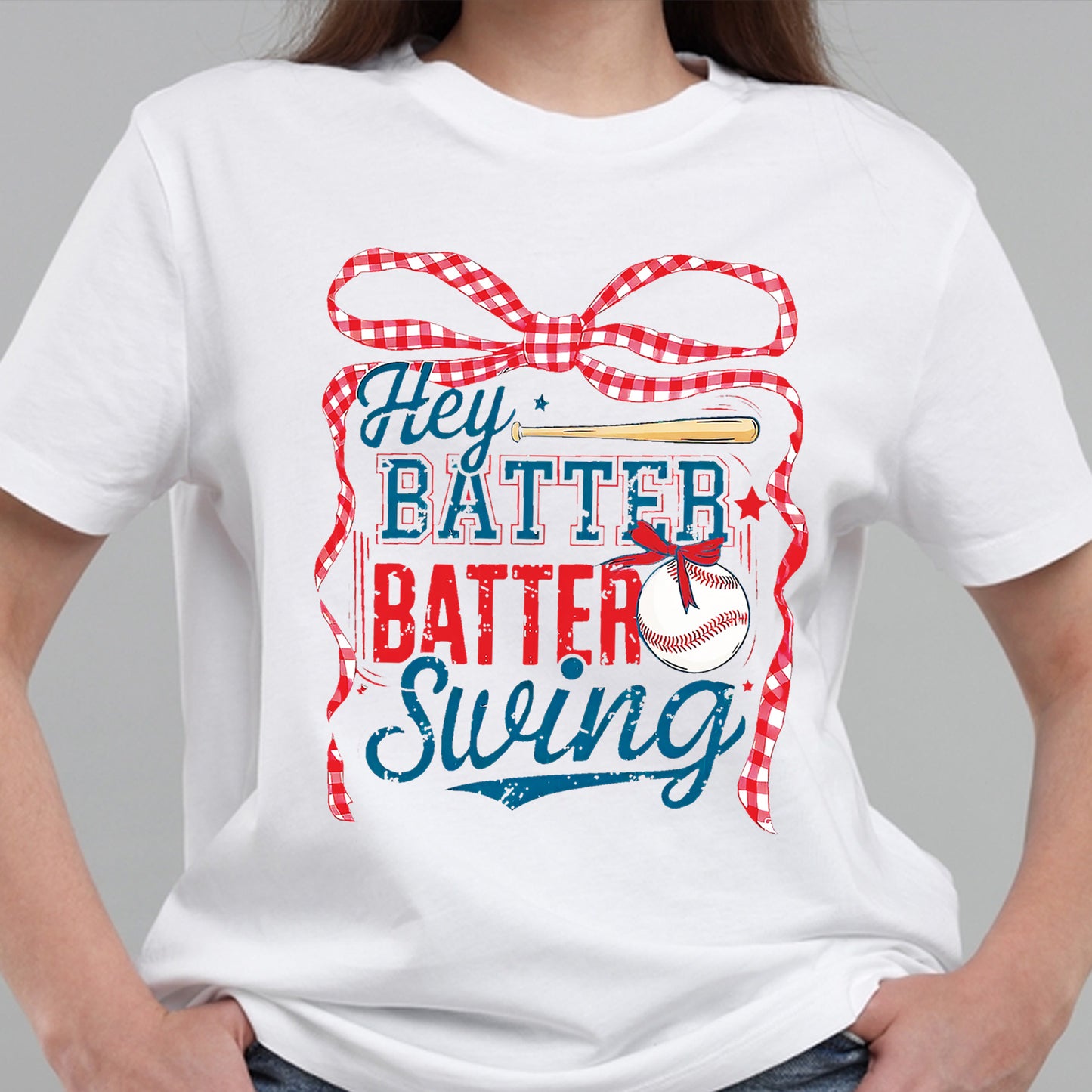 Baseball Batter Batter Swing Classic Unisex T-Shirt Gildan 5000 (Made In US)