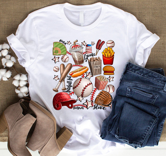 Baseball Classic Unisex T-Shirt Gildan 5000 (Made In US)