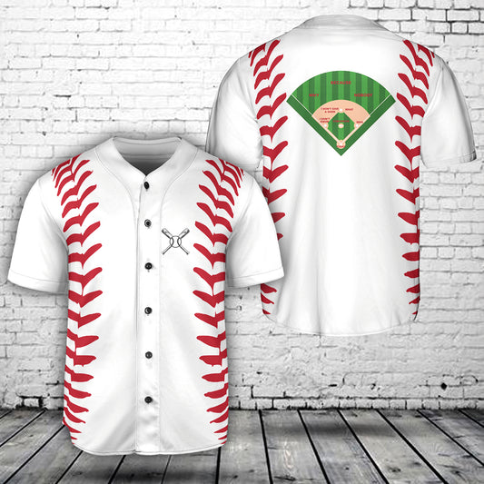 Baseball Field Baseball Jersey
