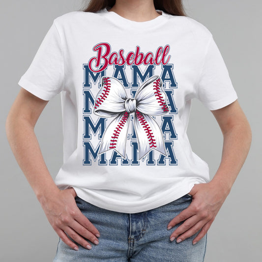 Baseball Mama Classic Unisex T-Shirt Gildan 5000 (Made In US)