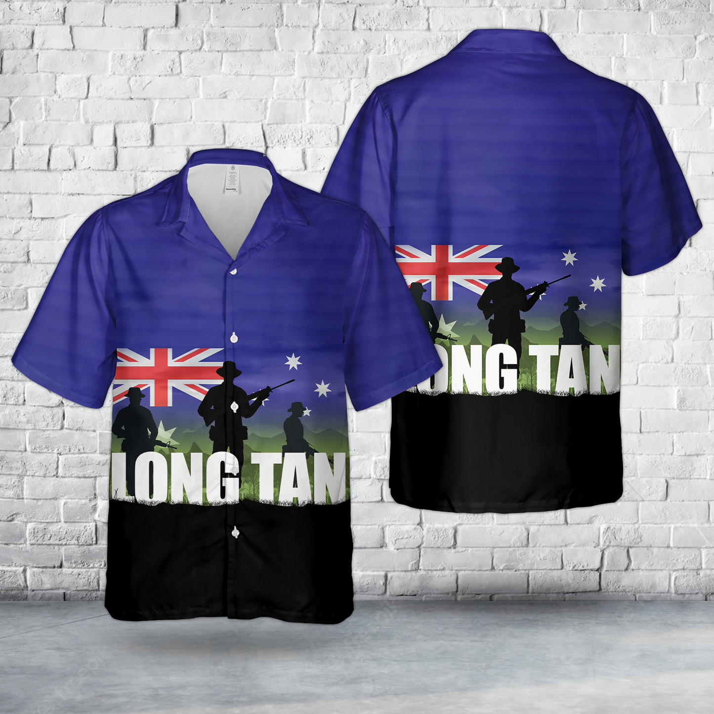 Battle Of Long Tan Australian soldiers in Vietnam Hawaiian Shirt