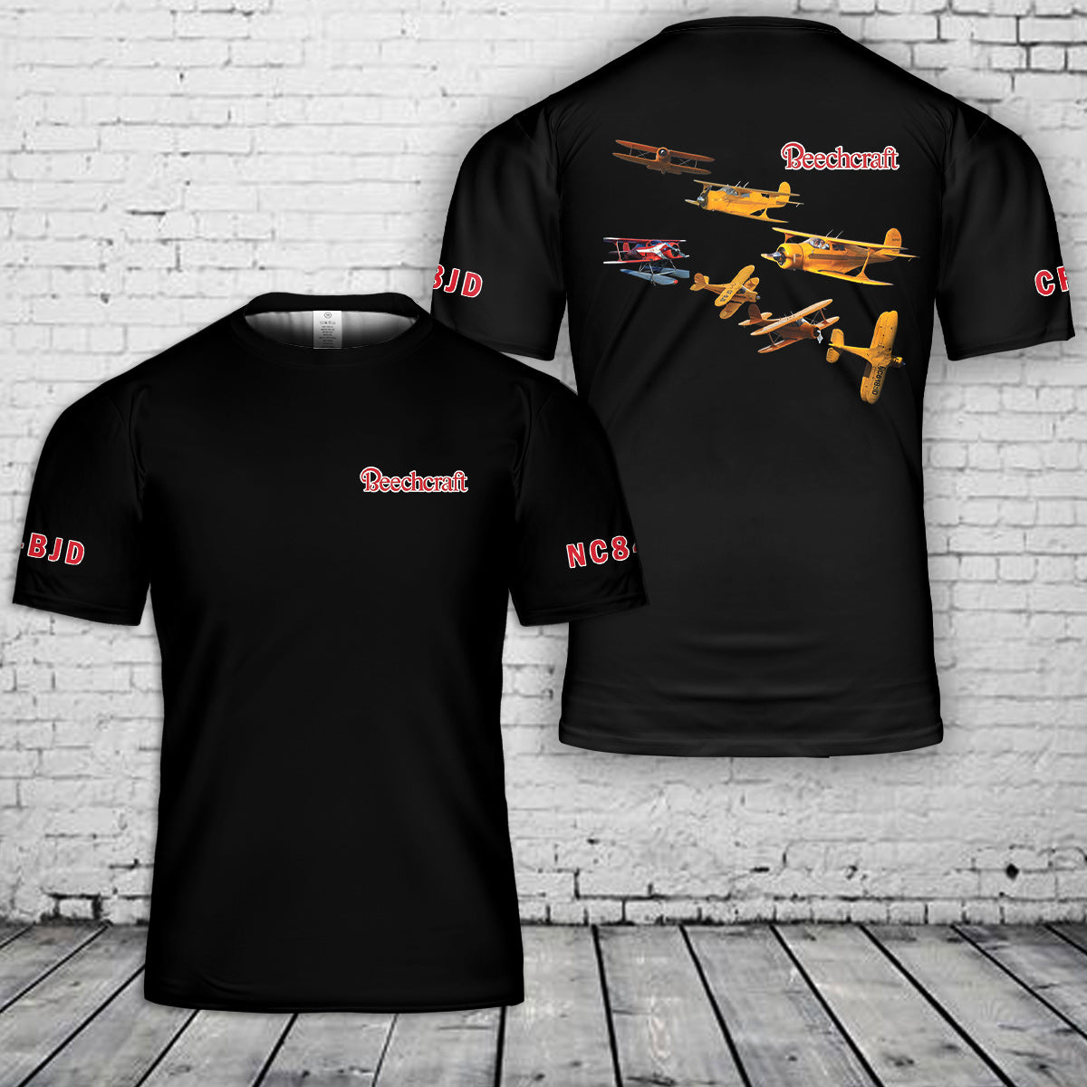 Beechcraft 3D T-Shirt