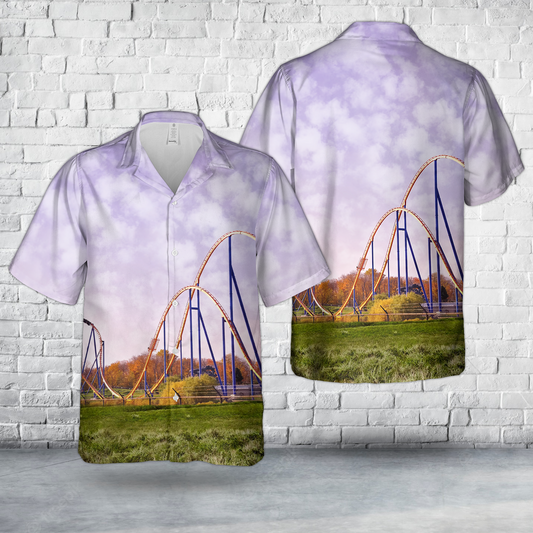 Behemoth Roller Coaster Hawaiian Shirt