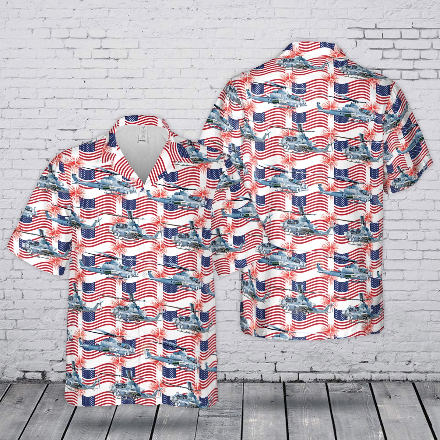 Bell AH-1Z Viper 4th July 250th Anniversary 1776-2026 Hawaiian Shirt