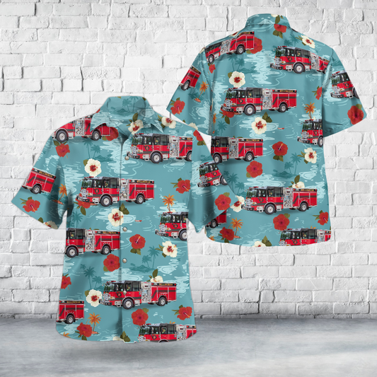 Bellingham, Washington, Bellingham Fire Department Hawaiian Shirt