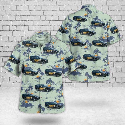 Belton, Texas, Bell Co Sheriff Hawaiian Shirt