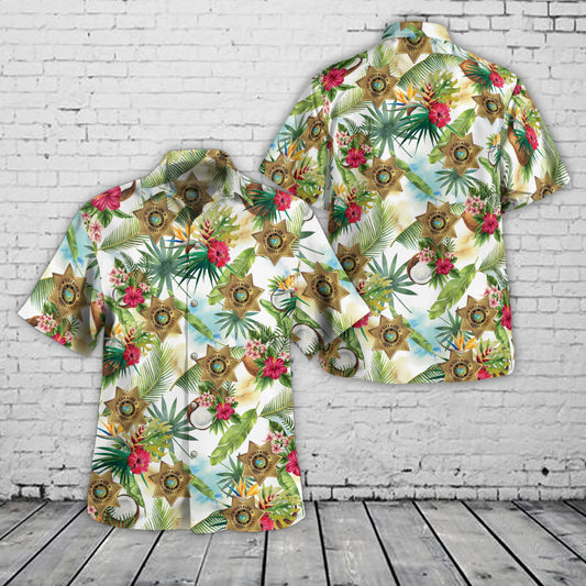 Bend, Oregon, Deschutes County Sheriffs Office Hawaiian Shirt