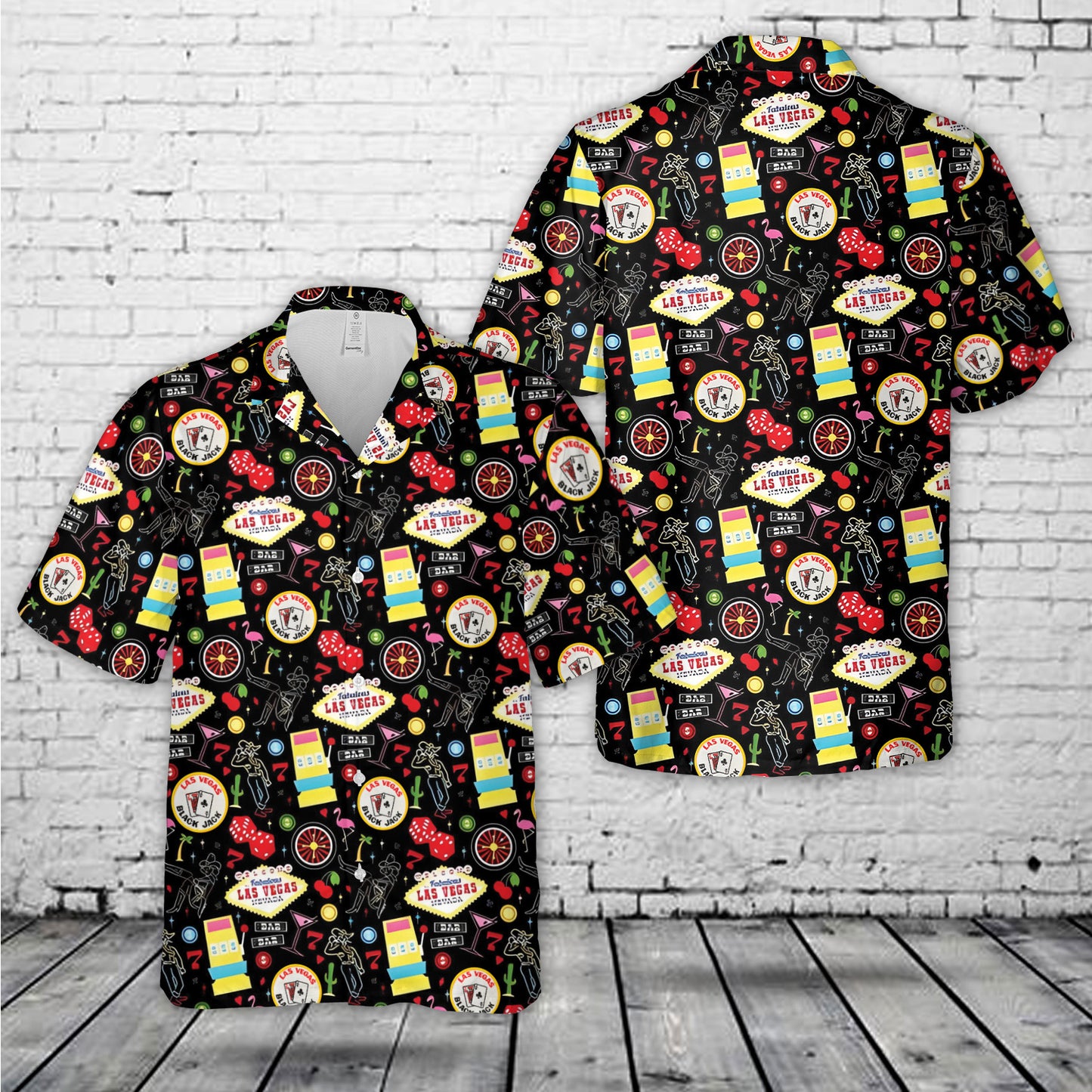 Black Jack Las Vegas Hawaiian Shirt
