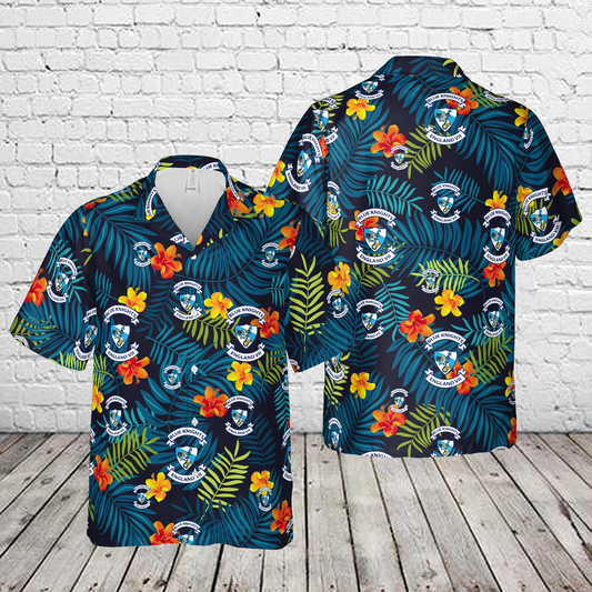 Blue Knights LEMC England VII Hawaiian Shirt