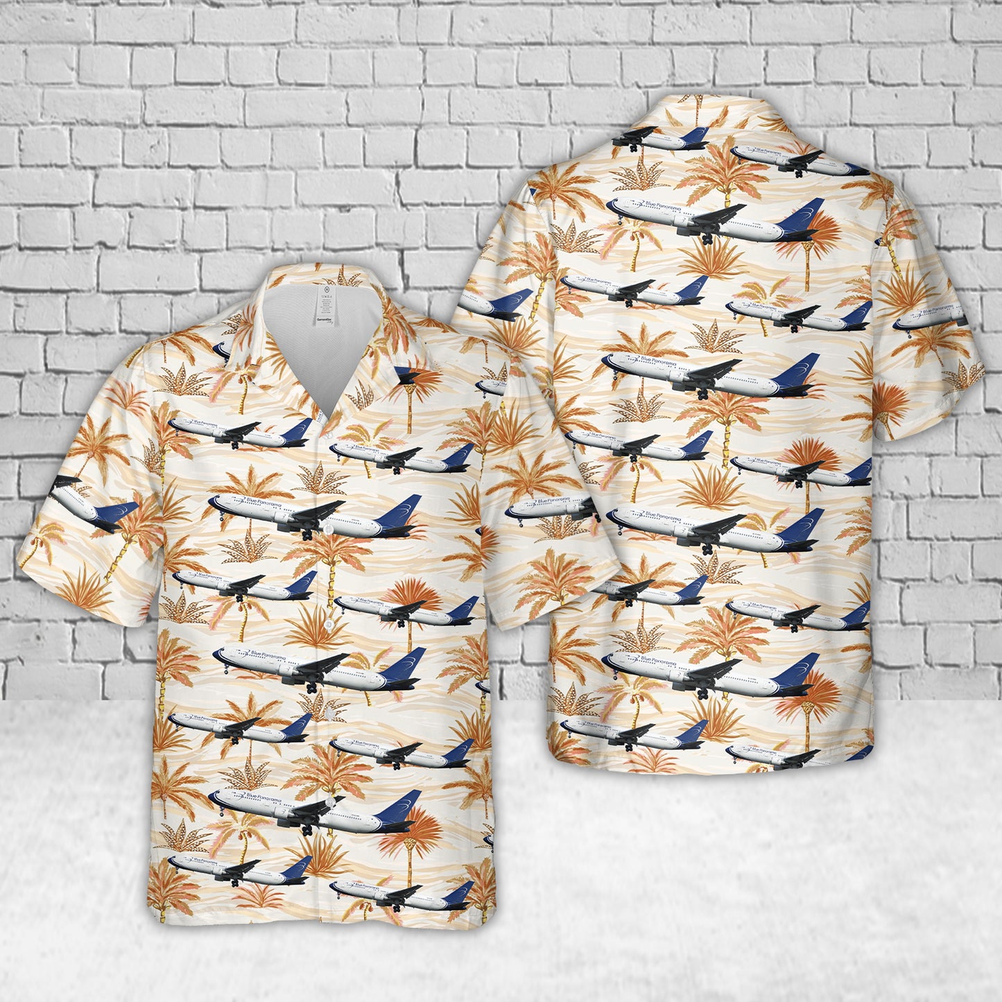 Blue Panorama Airlines Boeing 767-3G5(ER) Hawaiian Shirt