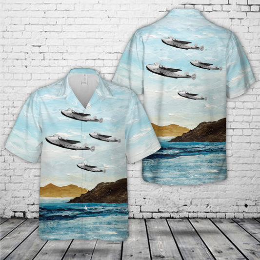 Boeing 314 Clipper 1938 NX18601 Hawaiian Shirt