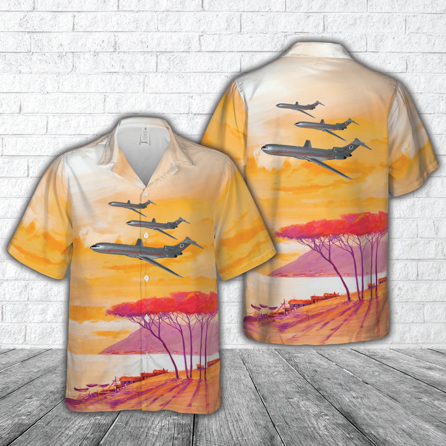 Boeing 727-200 American Airlines old color Astro scheme Hawaiian Shirt