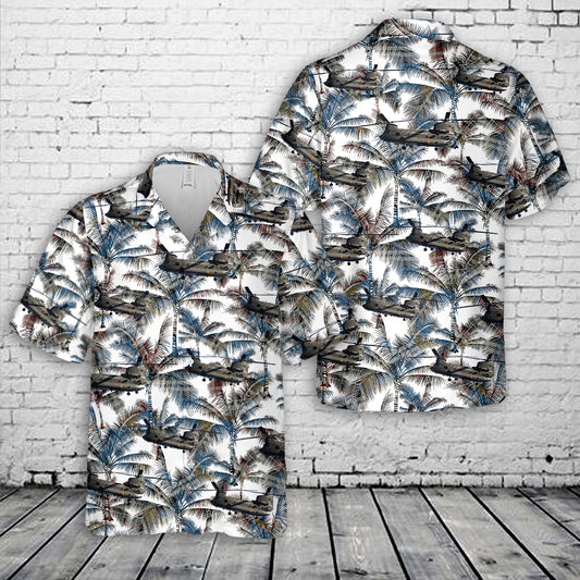 Boeing CH-47 Chinook - U.S. Army Aviation Technical Test Center (ATTC) Hawaiian Shirt