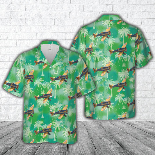 Boeing P-26 Peashooter World War II Hawaiian Shirt