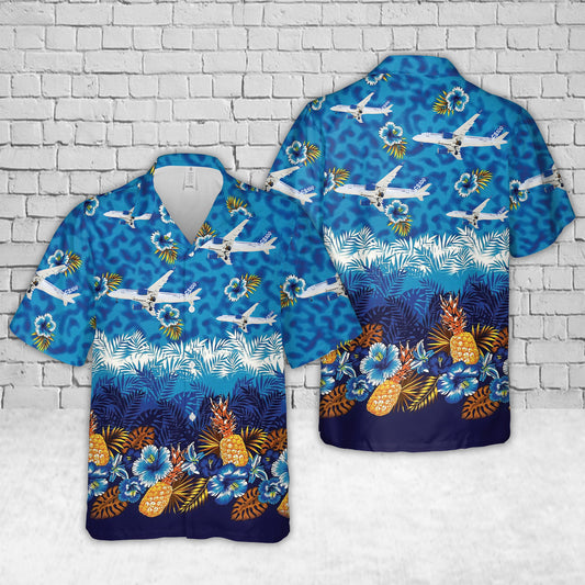 Bombardier CSeries CS100 Hawaiian Shirt