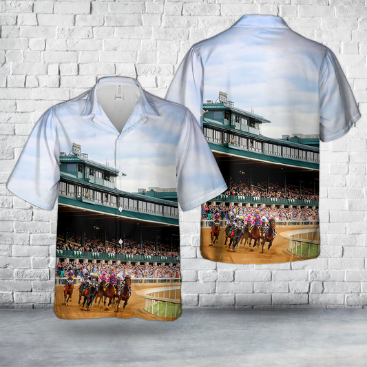 Breeders' Cup Classic Horse Racing Hawaiian Shirt