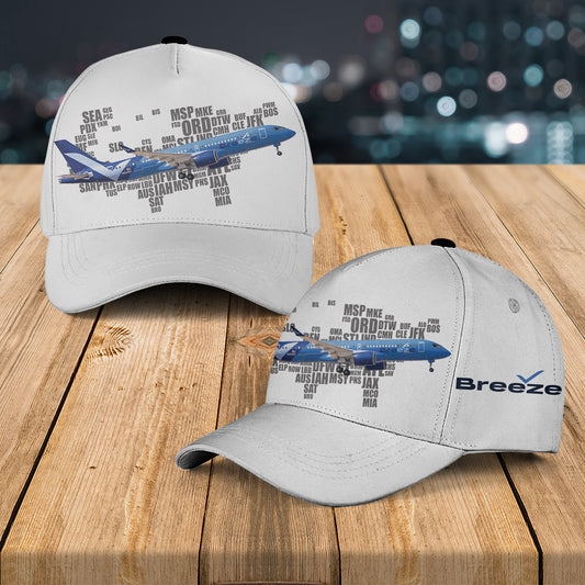Breeze Airways A220-300 Baseball Cap