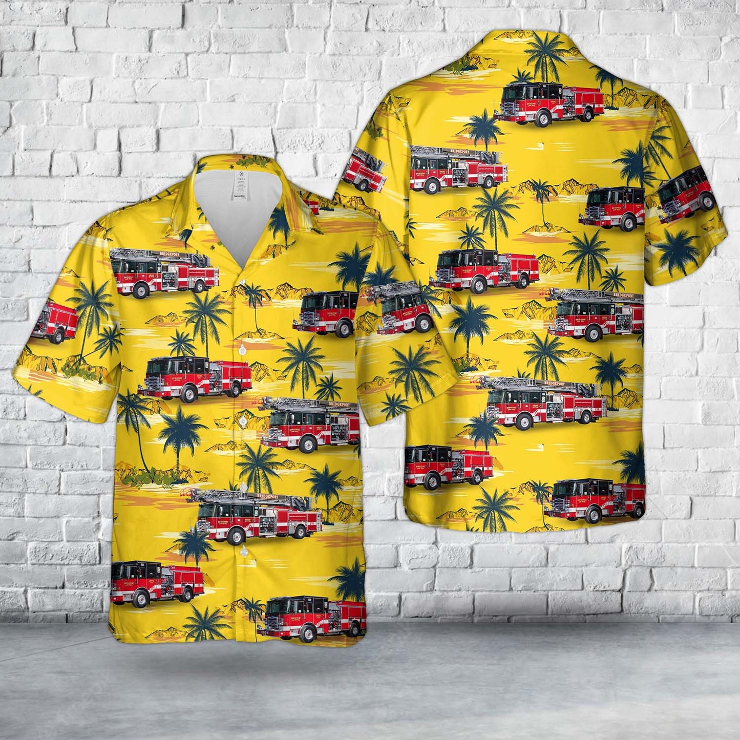 Bridgeport, Connecticut, Bridgeport Fire Department Hawaiian Shirt