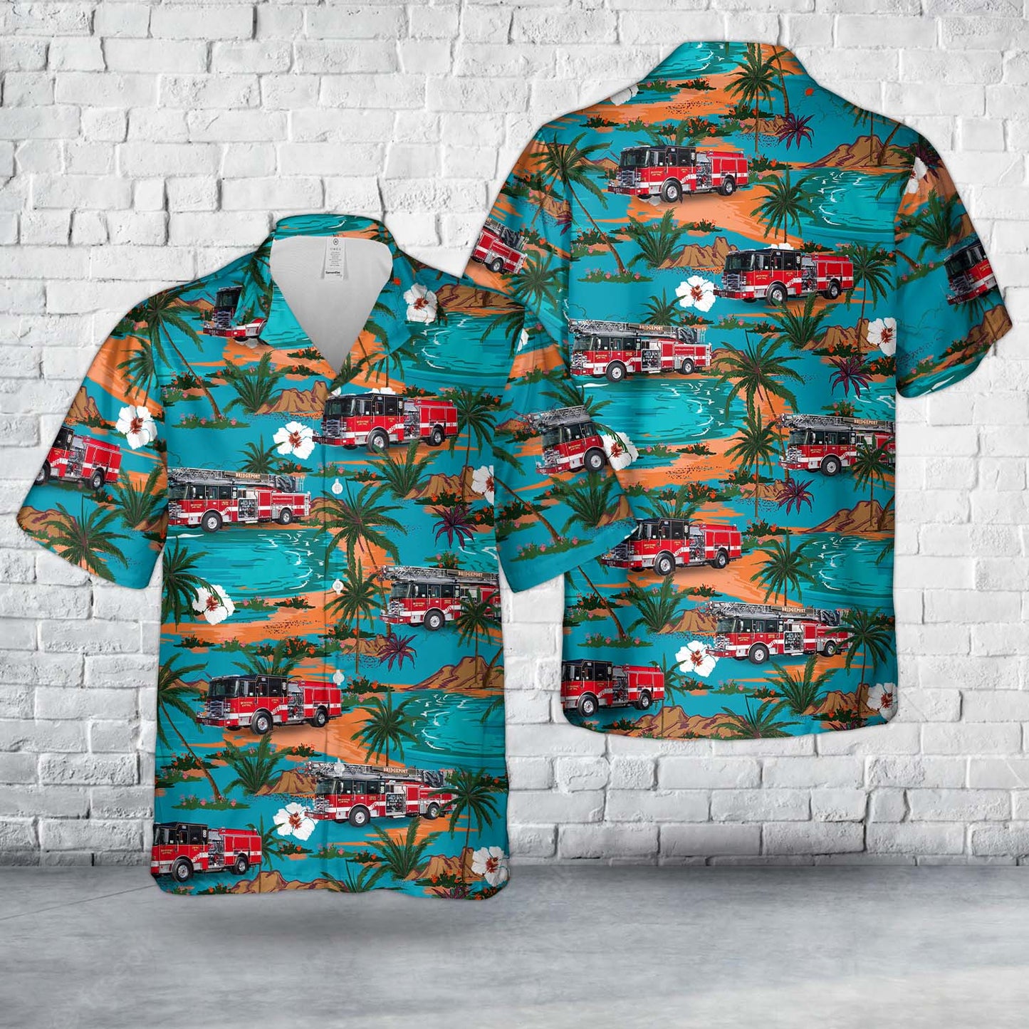 Bridgeport, Connecticut, Bridgeport Fire Department Hawaiian Shirt