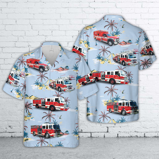 Bristol, Virginia, Fire Department Hawaiian Shirt