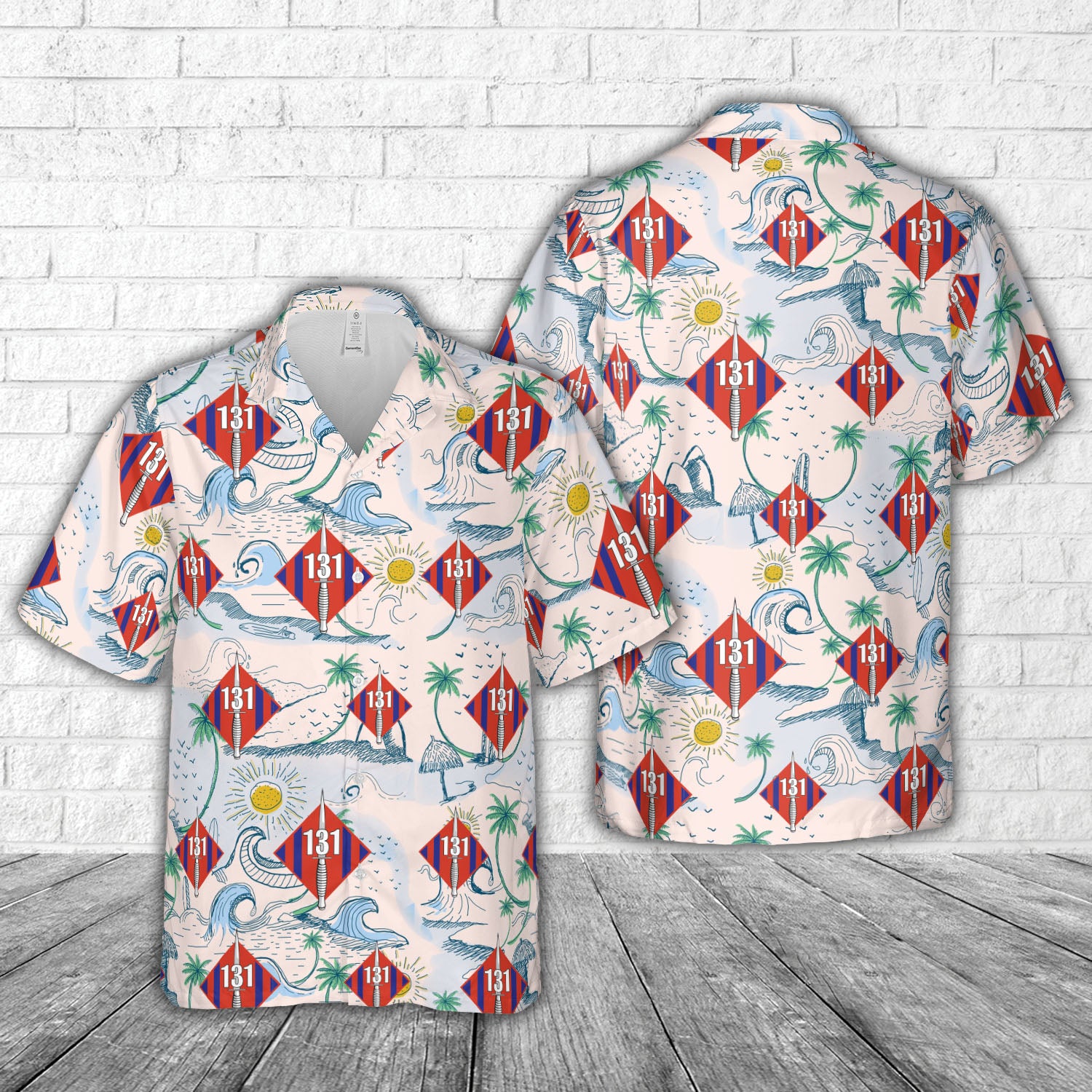 British Army 131 Commando Squadron Royal Engineers Hawaiian Shirt ...