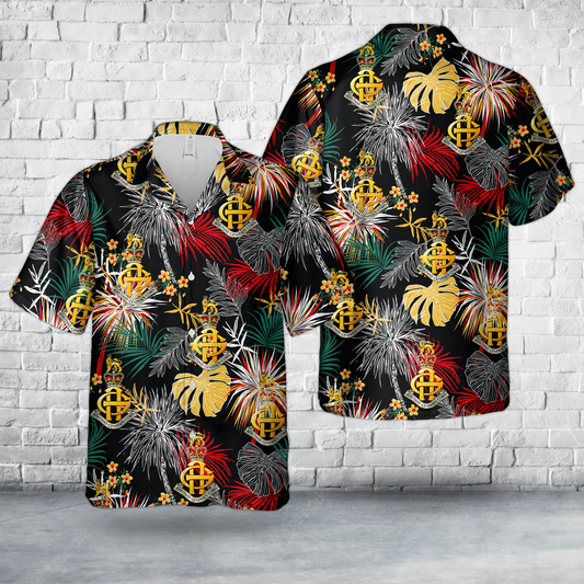 British Army Adjutant General's Corps Hawaiian Shirt