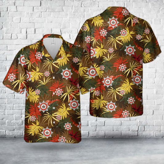 British Army Household Division Hawaiian Shirt