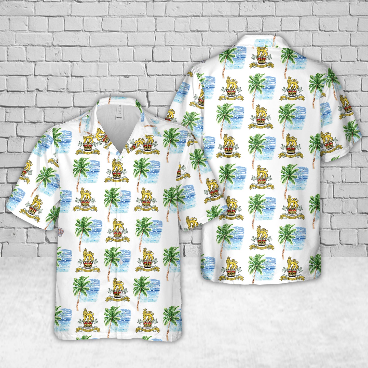 British Army Military Provost Guard Service (MPGS) Hawaiian Shirt