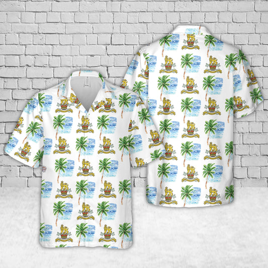 British Army Military Provost Guard Service (MPGS) Hawaiian Shirt