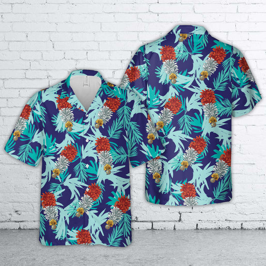 British Army The Royal Regiment of Fusiliers Hackle Rrf Hawaiian Shirt