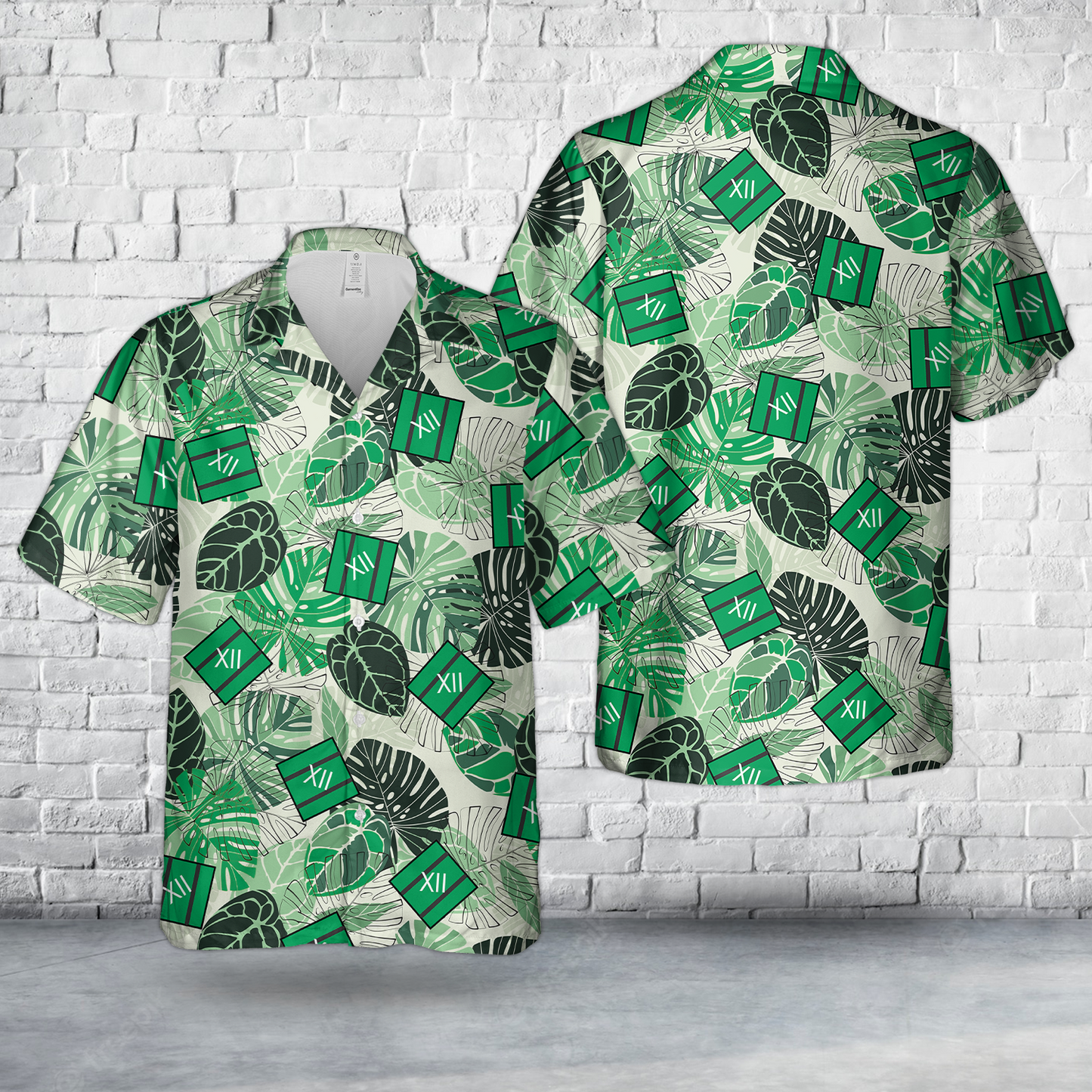 British Army, 12 (Force Support) Engineer Group Hawaiian Shirt